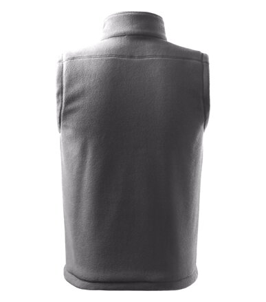 Next - Fleece vesta unisex (oceľovo sivá)