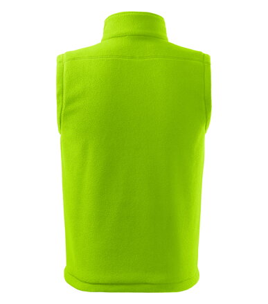 Next - Fleece vesta unisex (limetková)
