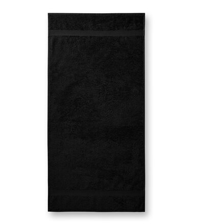 Terry Bath Towel - Osuška unisex (čierna)
