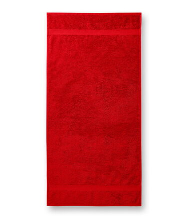 Terry Bath Towel - Osuška unisex (červená)