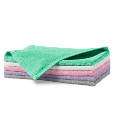 Terry Hand Towel - Malý uterák unisex (ružová)