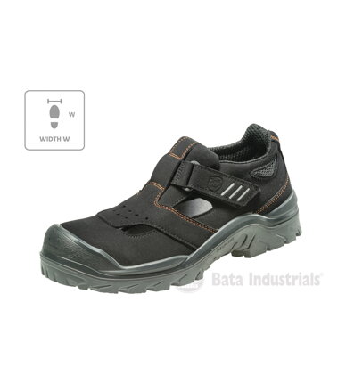 Act 151 W - Sandále unisex (čierna)
