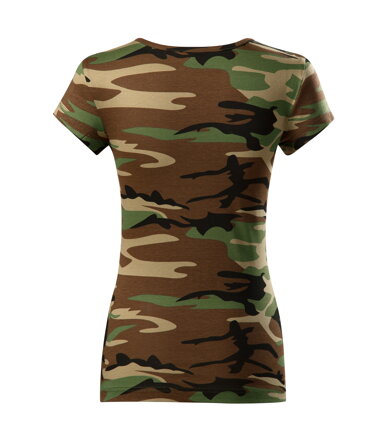 Camo Pure - Tričko dámske (camouflage brown)
