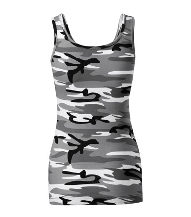 Camo Triumph - Top dámsky (camouflage gray)