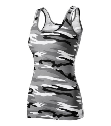 Camo Triumph - Top dámsky (camouflage gray)
