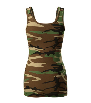 Camo Triumph - Top dámsky (camouflage brown)