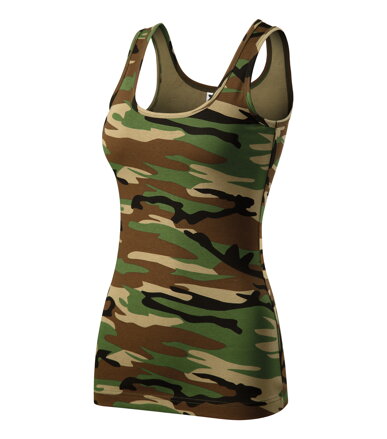 Camo Triumph - Top dámsky (camouflage brown)