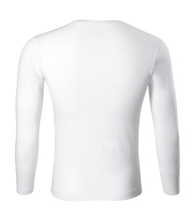 Progress LS - Tričko unisex (biela)
