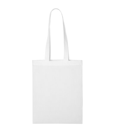 Bubble - Nákupná taška unisex (biela)