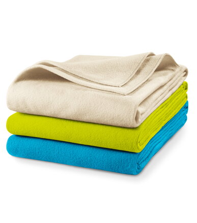 Blanky - Fleecová deka unisex (žltá)