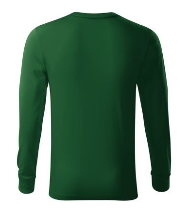 Resist LS - Tričko unisex (fľaškovozelená)