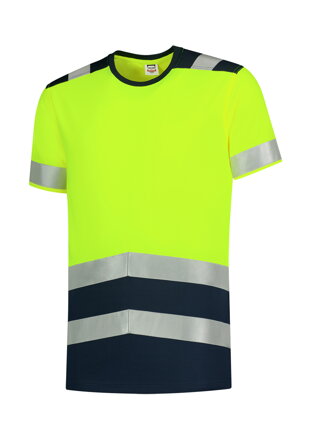 T-Shirt High Vis Bicolor - Tričko pánske (fluorescenčná žltá)