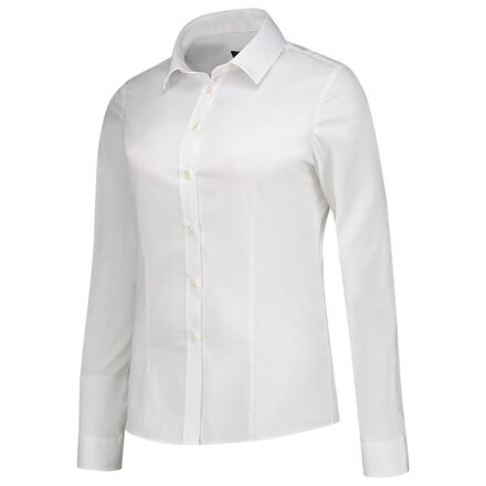 Fitted Stretch Blouse - Košeľa dámska (biela)
