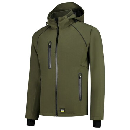 Tech Shell - Bunda unisex (army)