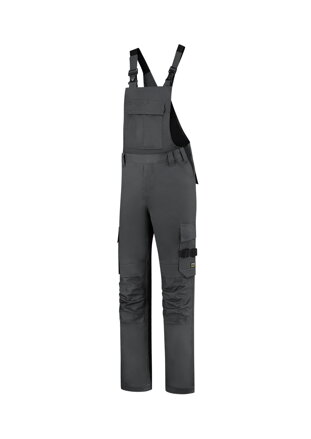 Bib & Brace Twill Cordura - Pracovné nohavice s laclom pánske (tmavosivý)
