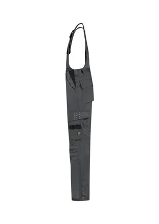Bib & Brace Twill Cordura - Pracovné nohavice s laclom pánske (tmavosivý)